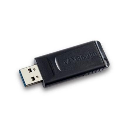 VERBATIM Flash 2.0 Slider 32GB USB Drive - Black