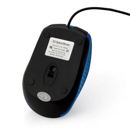 Verbatim Wired Optical Mouse Blue