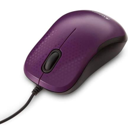 VERBATIM Silent Wired Optical Mouse - Violet