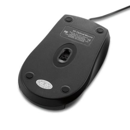 VERBATIM Wired USB Mouse 1000 DPI - Black