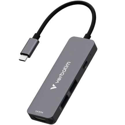 Verbatim USB-C Multiport Hub - 4-Port 100W