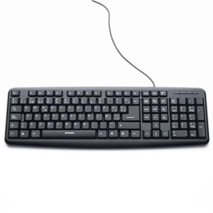 Verbatim Wired USB Keyboard Black
