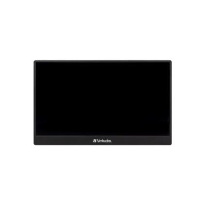 Verbatim 15.6" Portable Full HD Touch Monitor 1920x1080 Resolution Black