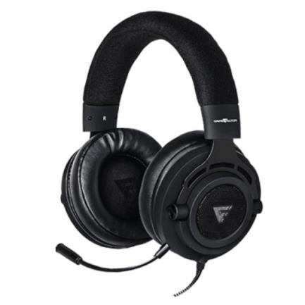 Game Factor HSG601 Headset Removable Microphone USB Amplifier Stand Black