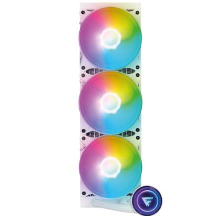 Liquid Cooling Game Factor LQG700 360mm RGB 3 Fan 120mm White