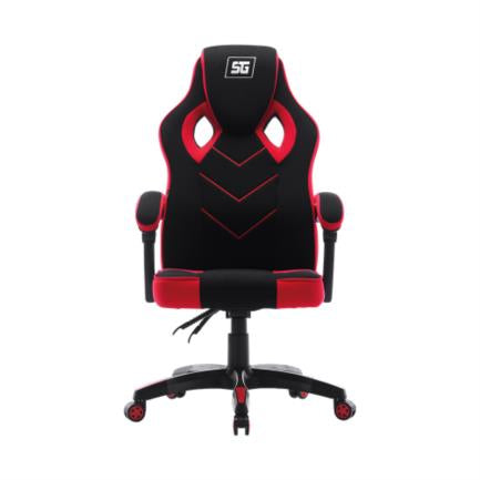 Silla Vorago Gamer Start The Game CGC301 Reclinable Soporta 120Kg Máx Color Negro-Rojo