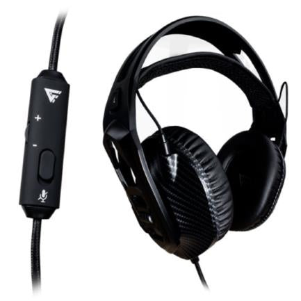 Game Factor HSG500 Headset Removable Microphone 3.5mm Ultralight Black