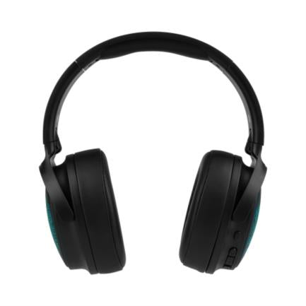 Vorago Start The Game HPB-401-LED Bluetooth Hands-Free 3.5mm Foldable Headband, Black