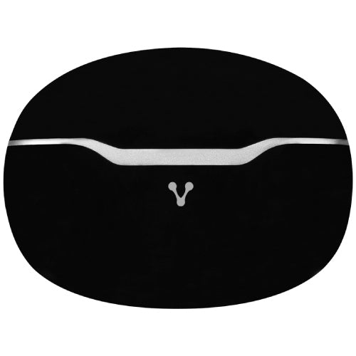 Vorago Bluetooth 5.3 headphones with up to 18 hours of playback, touch controls, hands-free function, and mobile app for configuration.