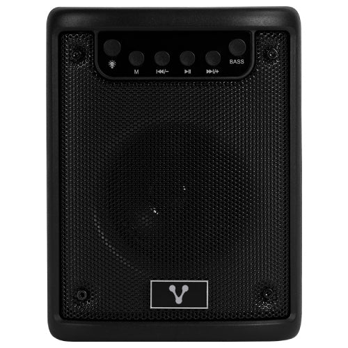 MINI SPEAKER VORAGO KSP-180 BLACK 3" 10WATTS RMS / RECHARGEABLE / TWS BT 4HRS USB TYPE C CHARGING