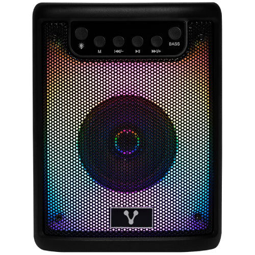 MINI SPEAKER VORAGO KSP-180 BLACK 3" 10WATTS RMS / RECHARGEABLE / TWS BT 4HRS USB TYPE C CHARGING