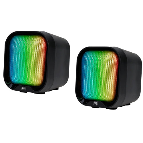 VORAGO START THE GAME SPK-109 RGB SPEAKERS / USB FOR COMPUTER / 2.2WATTS