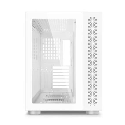 Game Factor CSG700 ATX Fishtank Case Tempered Glass Side Panel USB 2.0/3.0 White