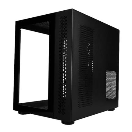 Vorago Game Factor CSG700 ATX Fish Tank Double Glass Cabinet USB 2.0/USB 3.0/Audio 3.5 mm/Microphone Black