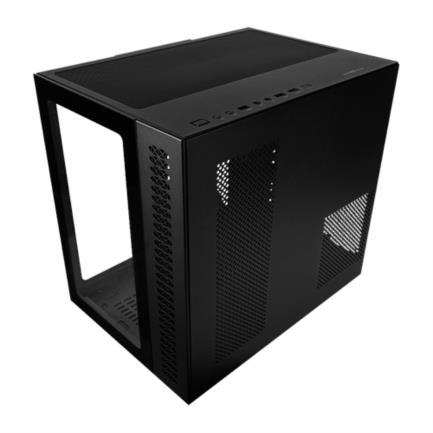 Vorago Game Factor CSG700 ATX Fish Tank Double Glass Cabinet USB 2.0/USB 3.0/Audio 3.5 mm/Microphone Black