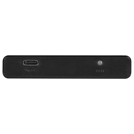 ENCLOSURE VORAGO HDD-202 2.5" SATA USB TYPE C 3.1 BLACK