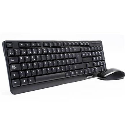 Kit Vorago Teclado y Mouse Km-302 Inalambrico Negro