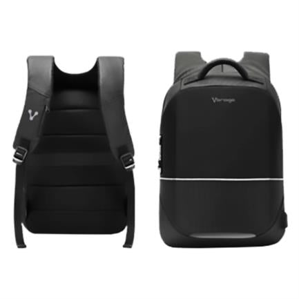 Vorago BP-401 Anti-Theft Backpack Laptop 15.6" TSA Lock Zippers Black