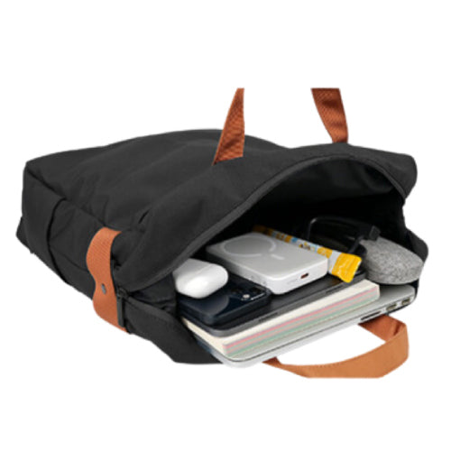 VORAGO BP-301 VINTAGE DUAL-USE LAPTOP BACKPACK 15.6 BLACK