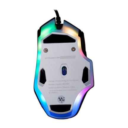 Mouse Vorago Start The Game MO-504 Iluminación RGB Software Configurable Hasta 6400dpi USB Negro