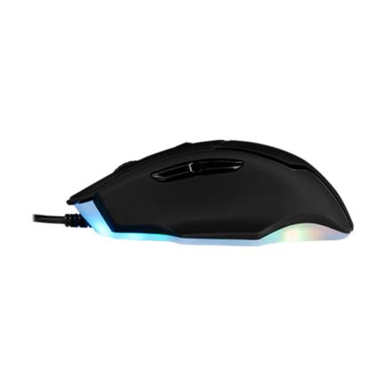 Mouse Vorago Start The Game MO-504 Iluminación RGB Software Configurable Hasta 6400dpi USB Negro