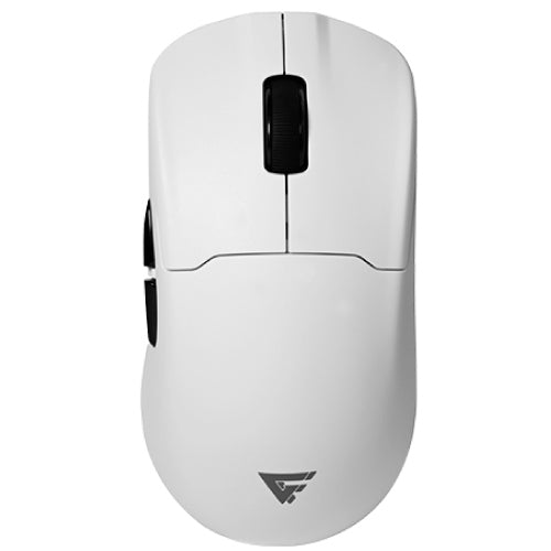 Mouse Game Factor MOW800 Inalambrico Wireless 2.4G BT Pixart 3395 26.000 DPI 4K HZ Base RGB Ultra Ligero 56G Blanco