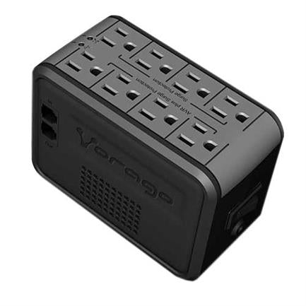 Vorago AVR-100 1000VA 8-Outlet Voltage Regulator