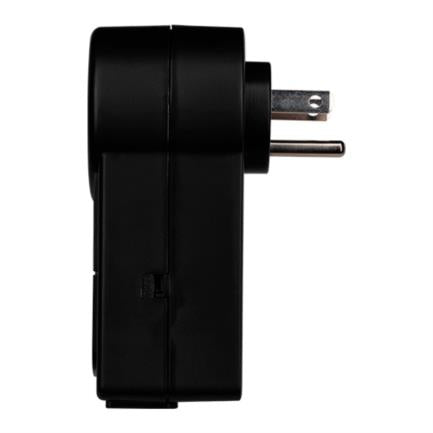 Vorago AVR-300 Portable Voltage Protector RJ45/RJ11 900 Joules for Appliances