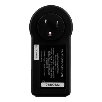 Vorago AVR-300 Portable Voltage Protector RJ45/RJ11 900 Joules for Appliances