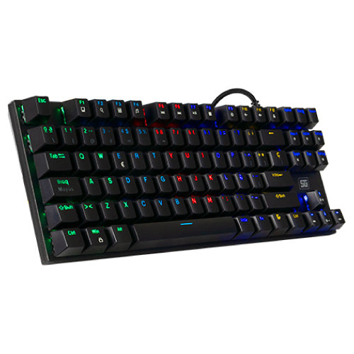 Vorago Start The Game KB-600 Mechanical TKL RGB Rainbow Software Black Keyboard