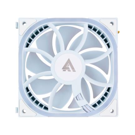 Vorago Modular Game Factor FG500 120mm 58 CFM 1900 RPM RGB Fan Compatible with FKG500 White
