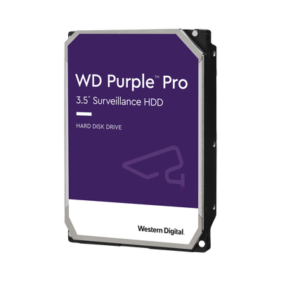 Disco Duro Interno Western Digital 10TB Purple Pro Surveillance 3.5 SATA 6 GB/s 512 MB de caché