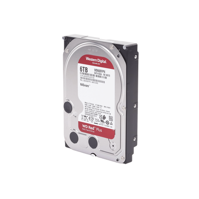 Disco Duro Western Digital para NAS Red Plus 6TB 3.5 SATA III 6 Gbit/s 5400RPM 256MB Cache