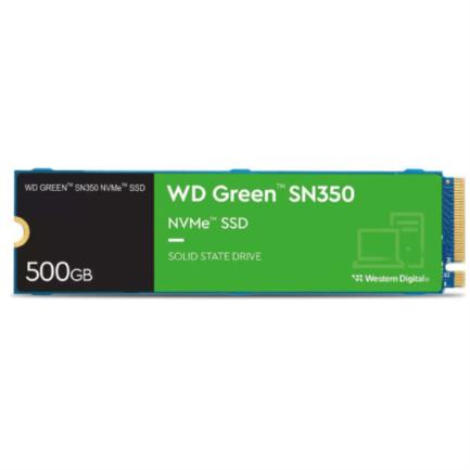 Western Digital Green SN350 500GB M.2 2280 PCIe 3.0 NVMe Internal SSD Read 2400/1500 MB/s for PC and Laptop