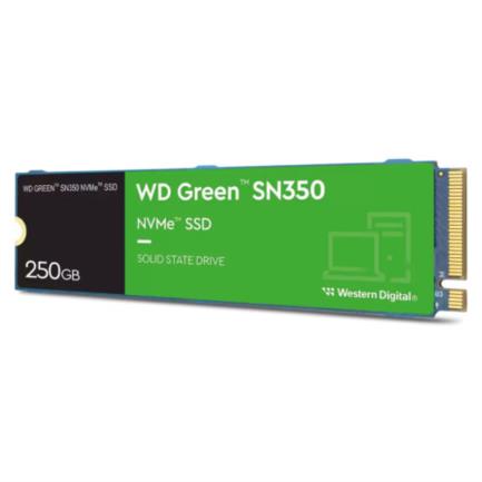 Western Digital Green SN350 250GB M.2 2280 PCIe 3.0 NVMe Internal SSD Read 2400/1500 MB/s for PC and Laptop