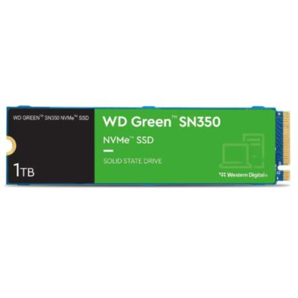 Western Digital Green SN350 1TB M.2 2280 PCIe 3.0 NVMe Internal SSD Read 2400/1850 MB/s for PC and Laptop