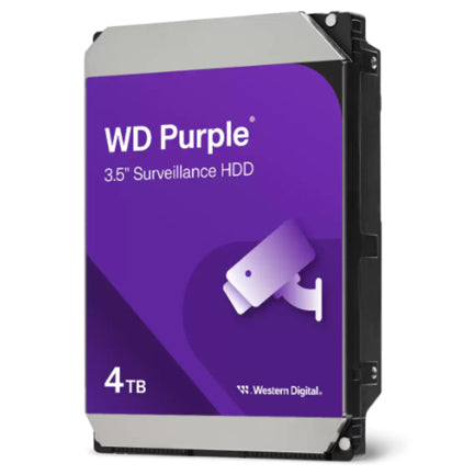 Western Digital 4TB Surveillance Hard Drive WD Purple SATA 6Gb/s 3.5"
