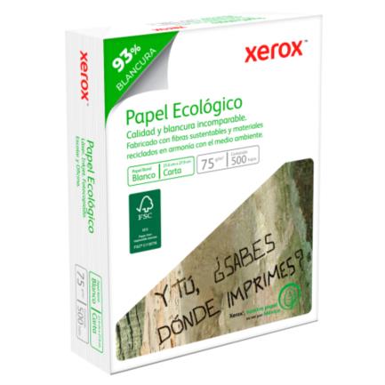 Xerox Bond Ecological Cut Paper Letter Green 75gsm 93% Whiteness Pk/5000 Sheets