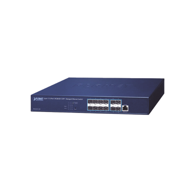 Switch Administrable Capa 3, 12 Puertos SFP+ 10G BASE-X, 1 Puerto de Consola  RJ45.