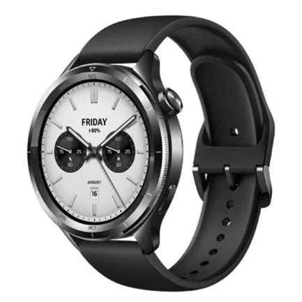 Smartwatch Xiaomi Watch S4 1.43" 466x466 Pixels HyperOS 2 Bluetooth 5.3 Water Resistant Black