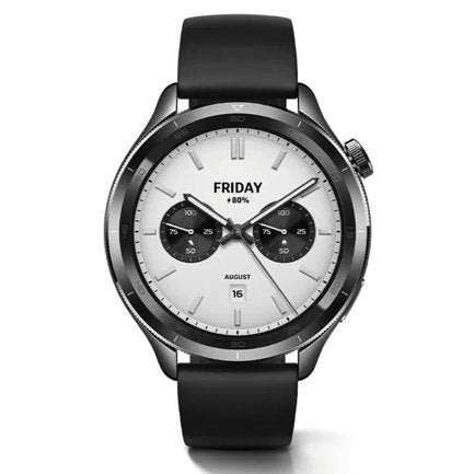 Smartwatch Xiaomi Watch S4 1.43" 466x466 Pixels HyperOS 2 Bluetooth 5.3 Water Resistant Black