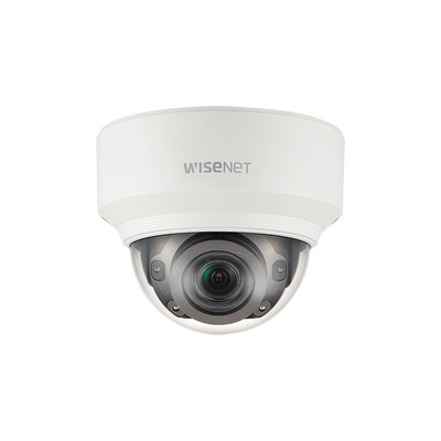 Cámara IP Tipo Domo Interior 5MP / Lente Motorizado 3.9 - 9.4mm / WDR 120db / IP66 / IK08 / H.265 & WiseStream