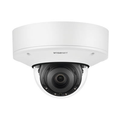 Cámara IP Tipo Domo Antivandálico 6MP / Lente Motorizado 2.8 - 8.4mm / IR 40M / WDR 120db / H.265 & WiseStream