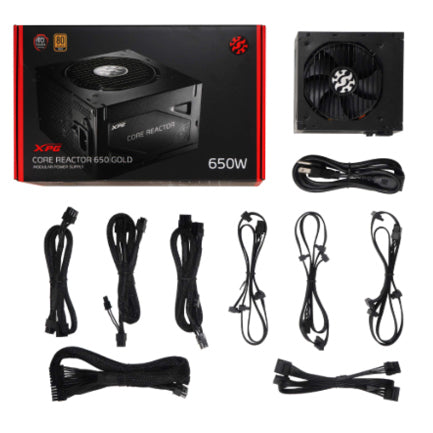 650W XPG Core Reactor II 80 Plus Gold ATX 24 Pin Power Supply