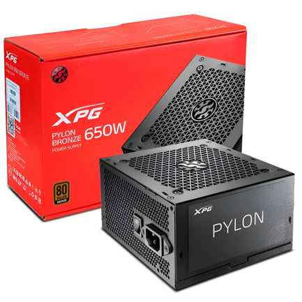 Power Supply 650W XPG Pylon 80 Plus Bronze ATX 24 pin