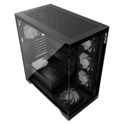 XPG Invader X ATX Tempered Glass Mid-Tower Gaming PC Case Black