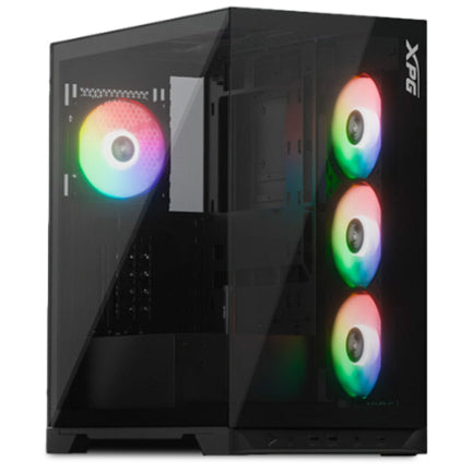 XPG Invader X ATX Tempered Glass Mid-Tower Gaming PC Case Black