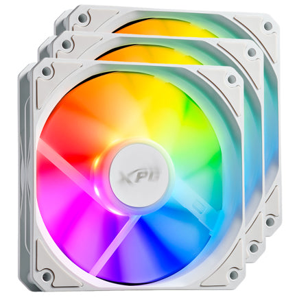 Thermaltake VENTOR 120 ARGB PWM Inverted Blades White 3-Fan Kit