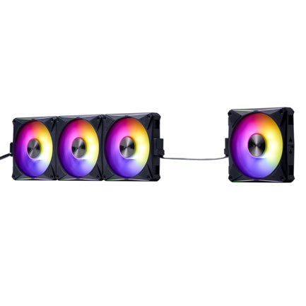 XPG HURRICANE MAG 120 ARGB PWM 120mm 2000RPM ARGB Black Fan