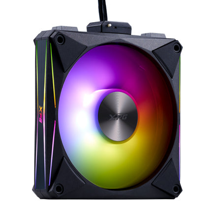 XPG HURRICANE MAG 120 ARGB PWM 120mm 2000RPM ARGB Black Fan
